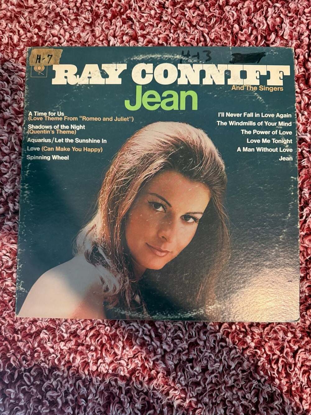 Ray Conniff And The Singers Jean Vinyl LP Record